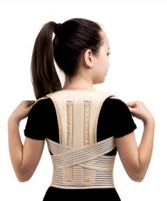 Корректор осанки детский, с рёбрами жесткости