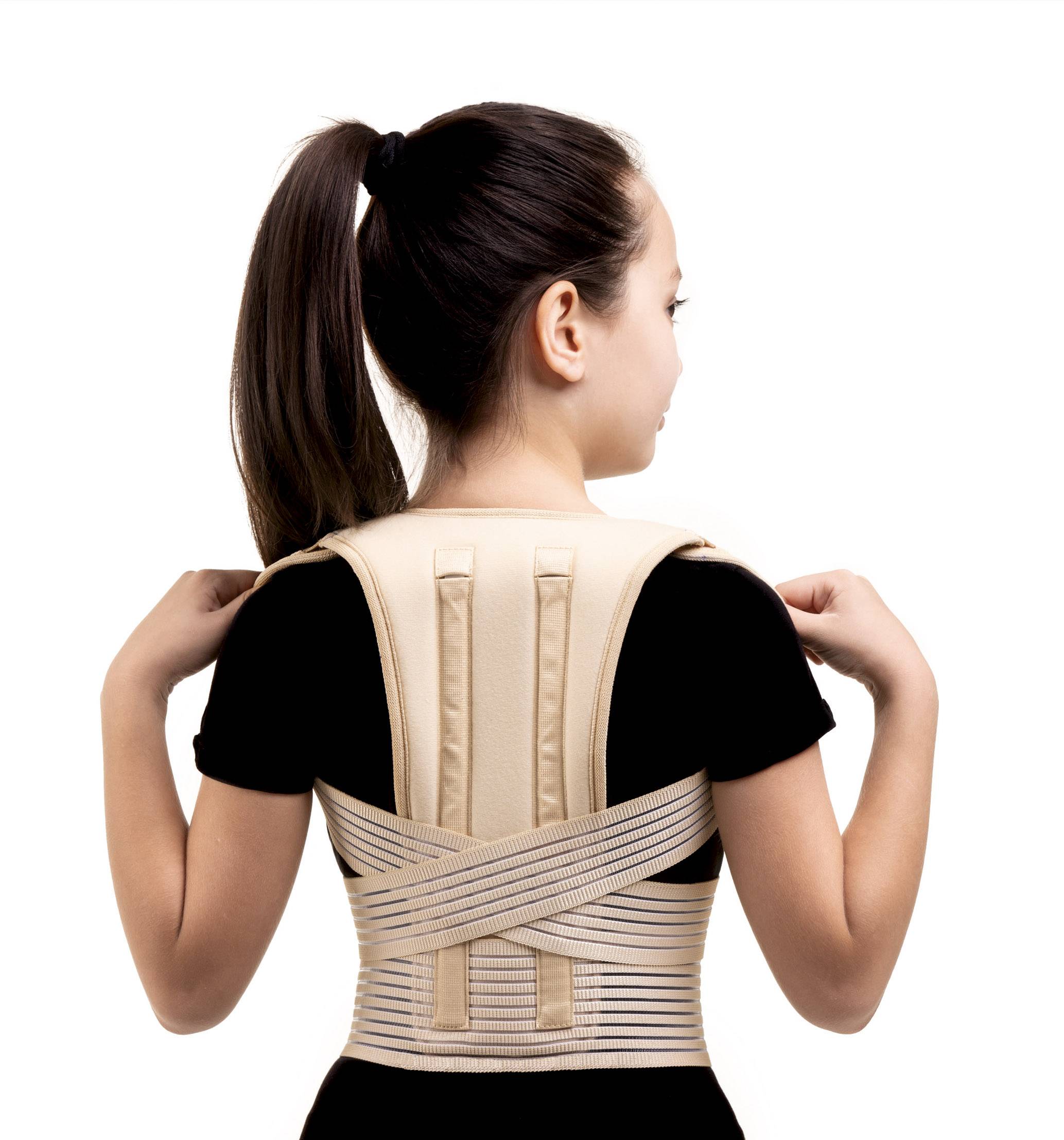 Корректор осанки детский, с рёбрами жесткости