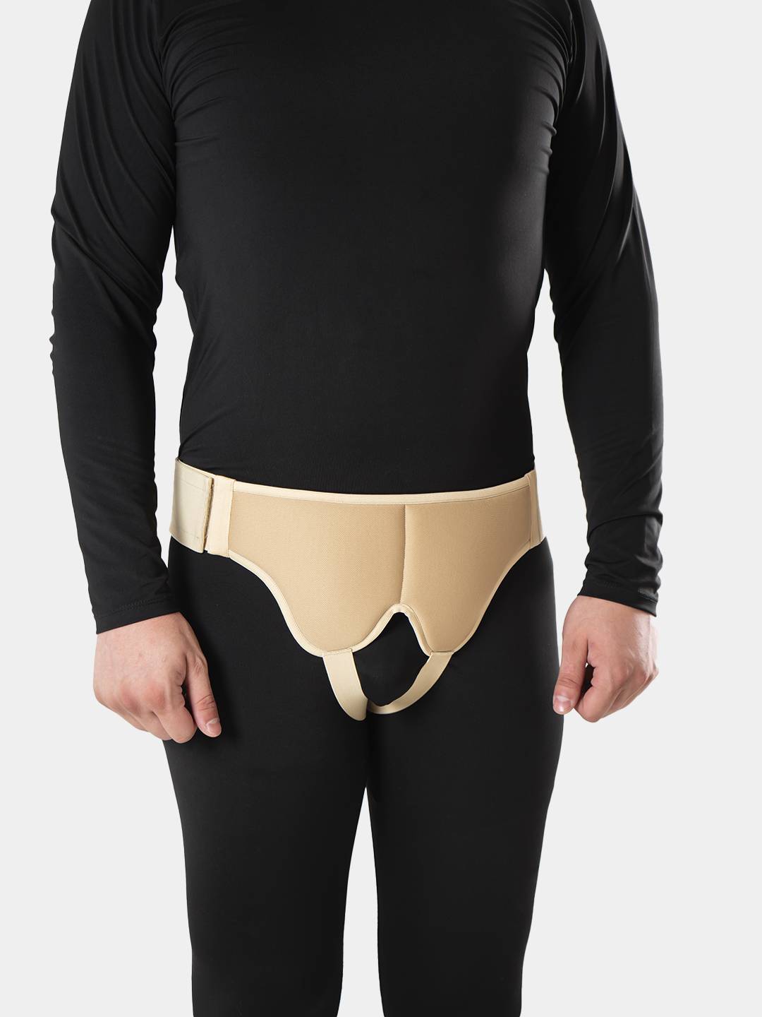 Бандаж медицинский для паховой грыши двусторонний, со съёмными вставками