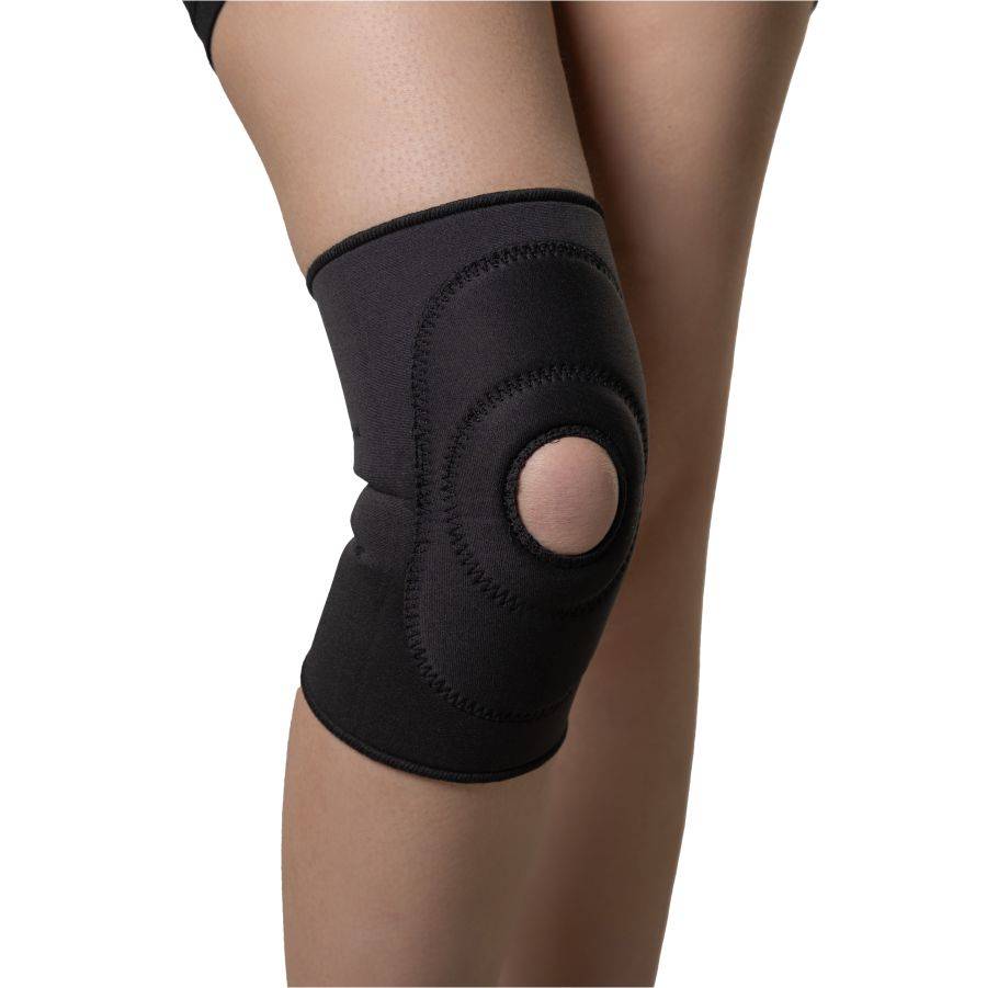 Повязка медицинская из неопрена для фиксации коленного сустава с открытой чашечкой