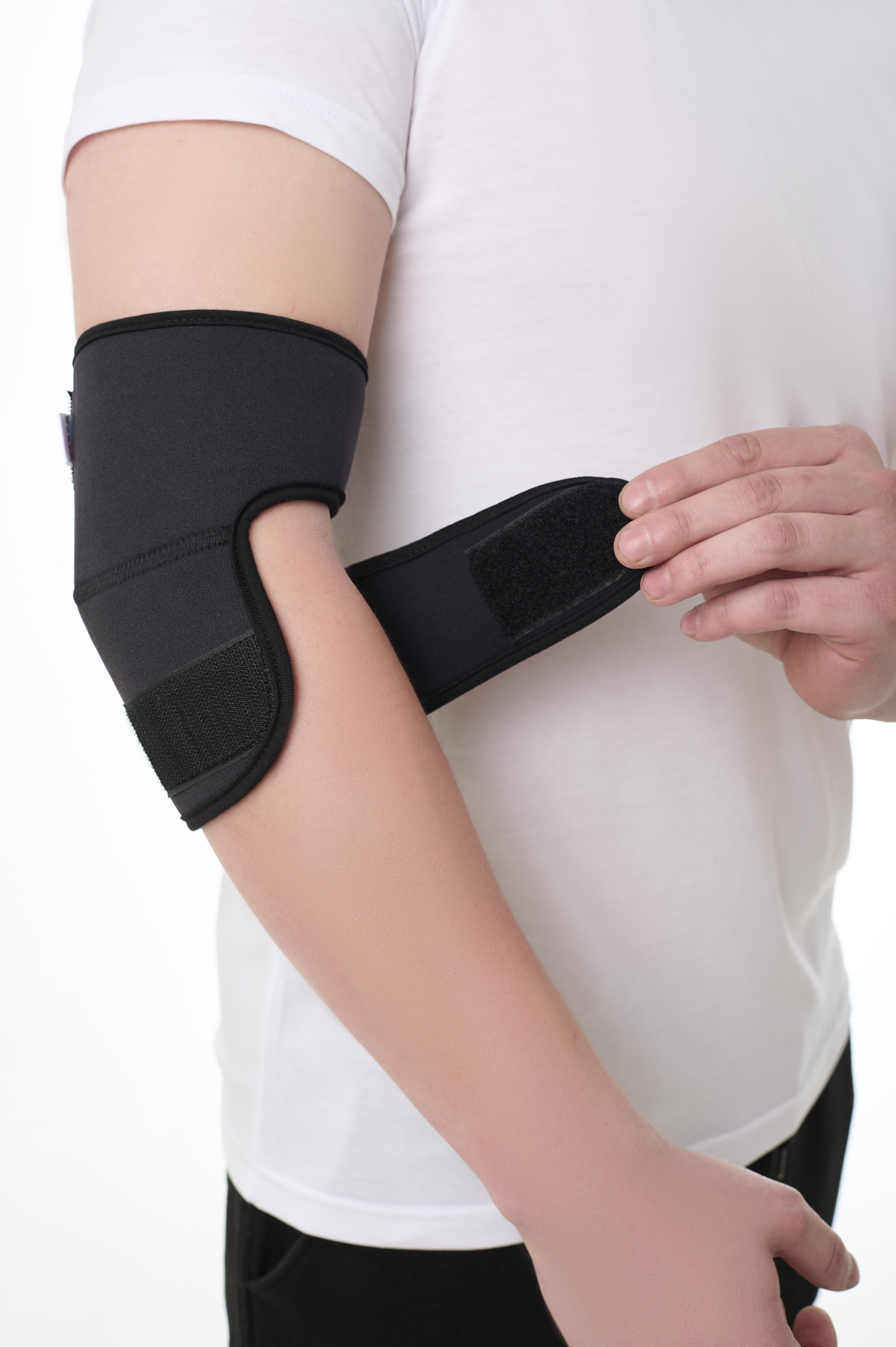 Повязка эластичная из неопрена на локтевой сустав