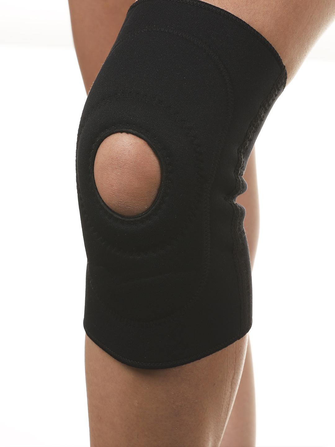 Повязка медицинская из неопрена для фиксации коленного сустава с открытой чашечкой