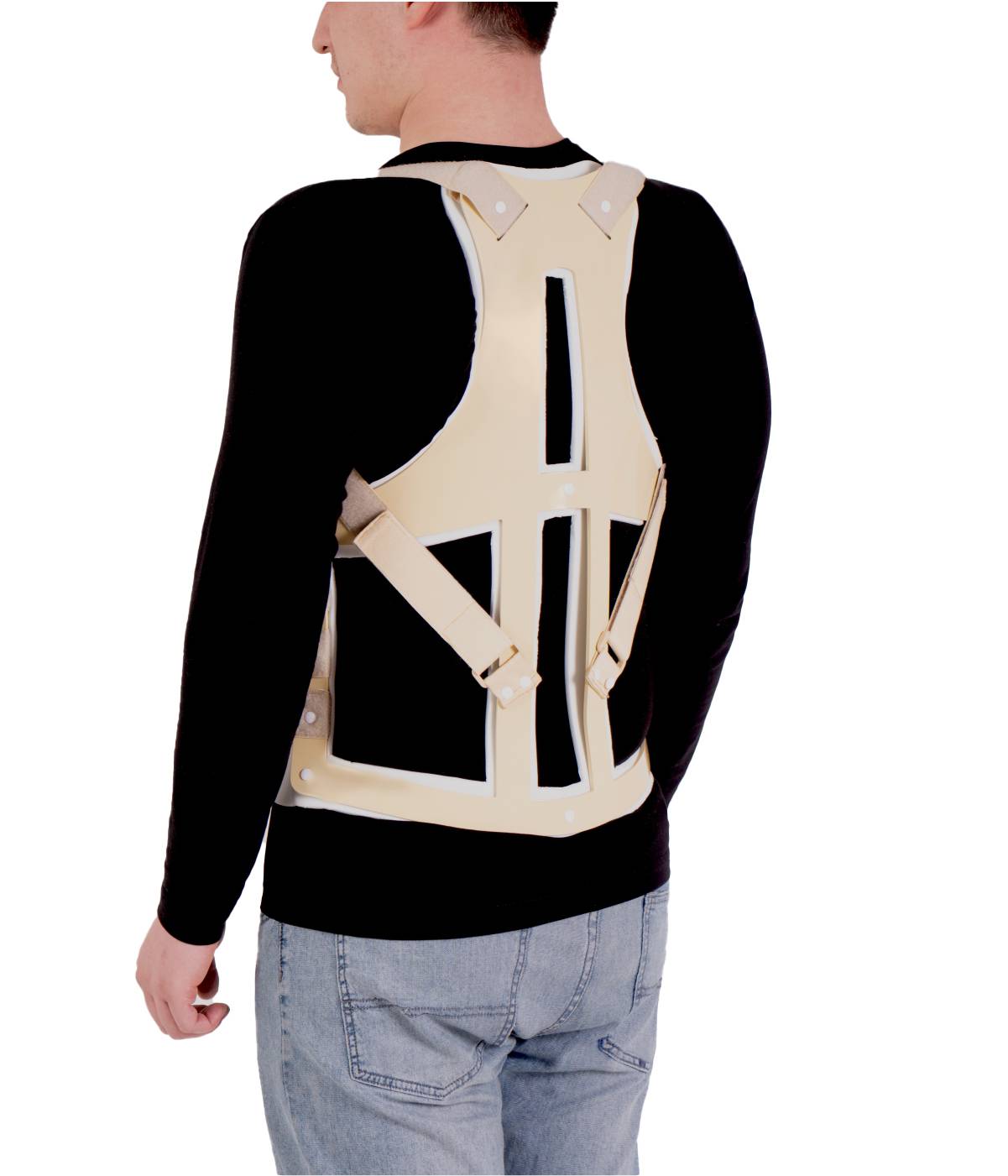 Корсет ортопедический грудо-поясничный жёсткий