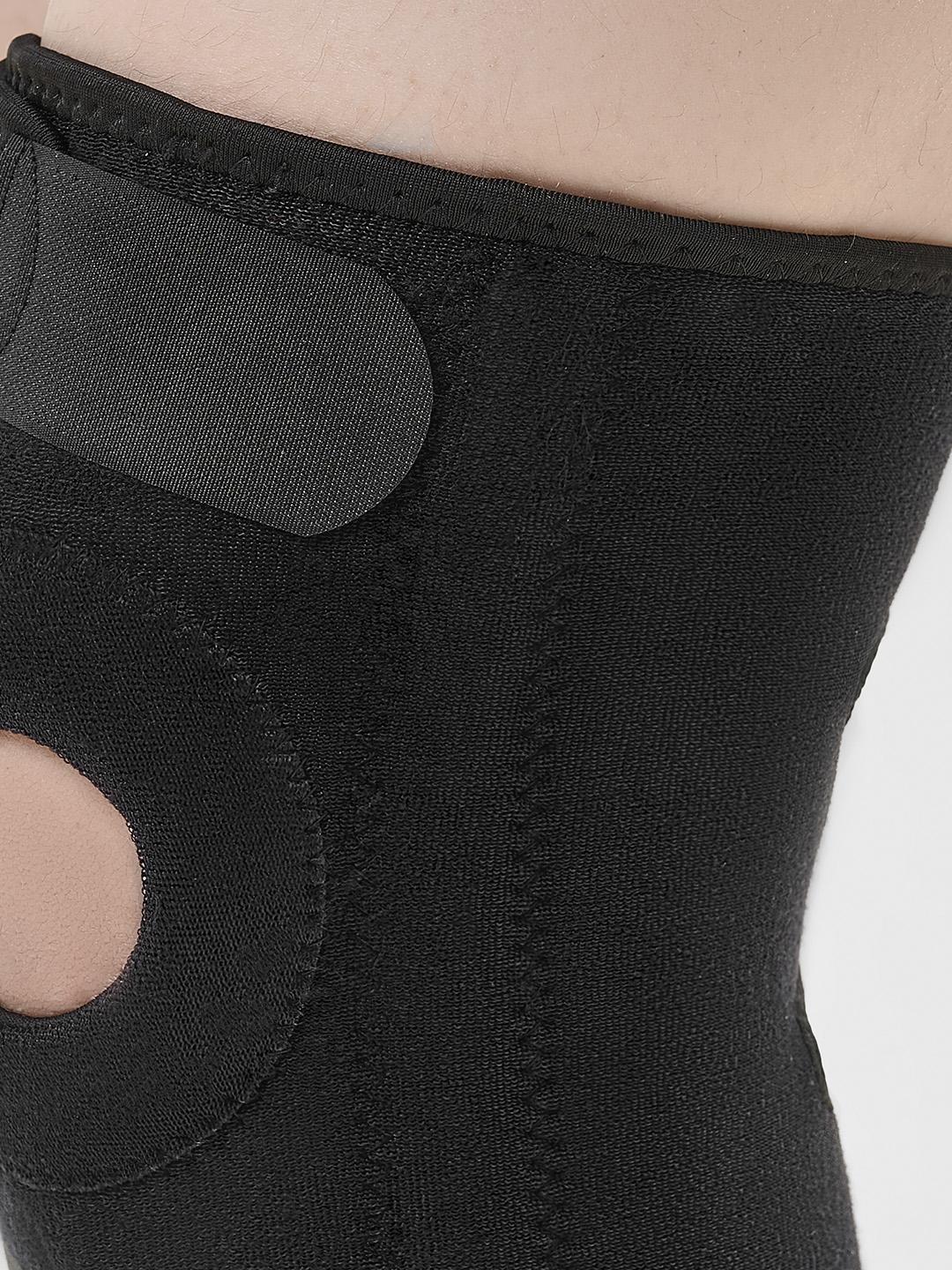 Повязка медицинская из неопрена для фиксации коленного сустава , с пружинными вставками