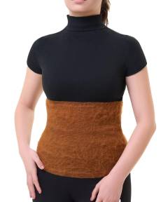 Medical elastic heating belt