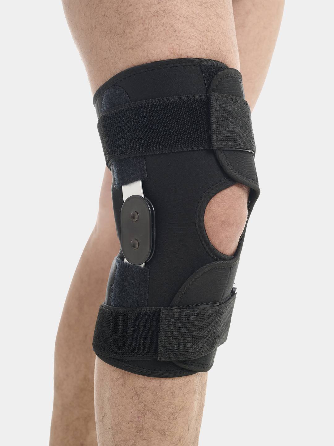 Повязка медицинская из неопрена для фиксации коленного сустава (шарнирная)