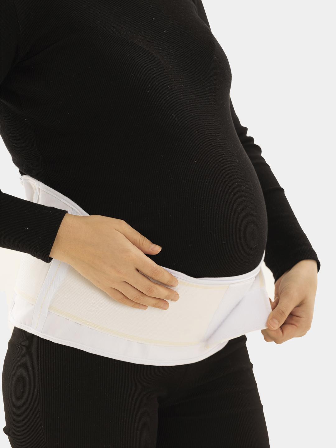 Бандаж эластичный дородовой (с жесткими вставками)